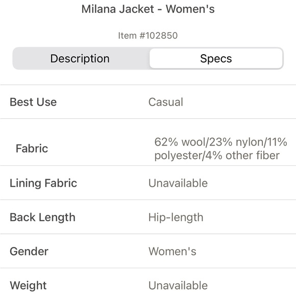 Prana Milana wool jacket - Picture 3 of 10